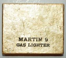 Martin Hilti gázöngyújtó, eredeti dobozában