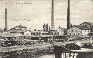 Szávaszentdemeter (Sremska Mitrovica) tannin factory (EK)