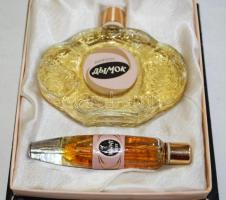 cca 1960 Bontatlan Dvimok szovjet kölni, eredeti dobozában / Russian parfume
