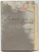 1926 Csehszlovák-magyar katonakönyv / Czeslovakian military book