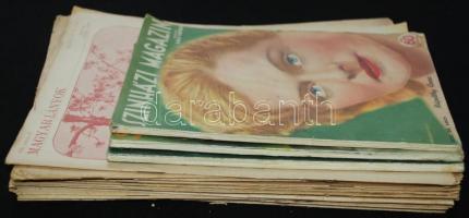 20 db Magyar Lányok újság + 3 db Színházi Élet magazin az 1930-as évekből
