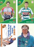 Német és osztrák sportolók dedikált képeslapjai / German and Austrian sporstmen autograph signatures