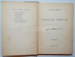 Nyirő József: Havasok könyve. Bp., 1936, Révai. Festett halina kötésben, szép állapotban