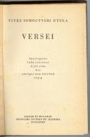 Vitéz Somogyvári Gyula versei Bp., én. Singer és Wolfner