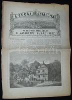 1873 A bécsi világkiállításról tudósító Vasárnapi újság különkiadás 16p.