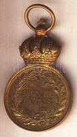 1914-1916. "Bronz Katonai Érdemérem" kitüntetés T:2 Hungary 1914-1916. Medal for Military Merit "Signum Laudis" without ribbon C:XF