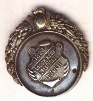 1926. "1896-Vándor Kedv-Kerékpárkör / 30 éves Jubileum" Ag emlékmedál nemesfém és "FA...