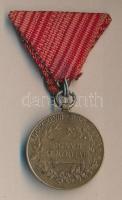 1898. "Jubileumi Emlékérem Fegyveres Erő Számára / Signum memoriae (AVSTR)" Br érem mellsz...