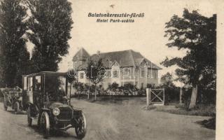 Balatonkeresztúr Hotel Park Szálló, autómobil