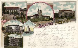 1899 Balatonfüred litho (EK)