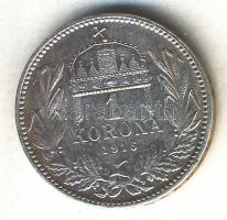1916. 1K Ag "Ferenc József" T:2