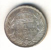 1914. 1K Ag "Ferenc József" T:2