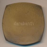 Szovjetunió ~1970. "TASS - Szovjet Távíró Ügynökség" Br plakett (73x73mm) T:2
Soviet Union...