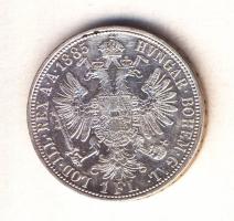 Ausztria 1885. 1Fl Ag T:2-/2 Austria 1885. 1 Florin Ag C:VF/XF