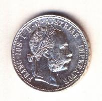 Ausztria 1879. 1Fl Ag T:2 ph.
Austria 1887. 1 Florin Ag C:XF edge error