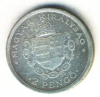 1935. 2P Ag "Rákóczi" T:2-/2 ph
