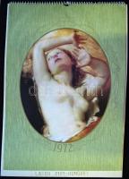 1971-1972 2db falinaptár igényes művészeti reprodukciókkal