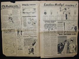 1945 Ludas Matyi I. évfolyam 21. száma, apró hibákkal