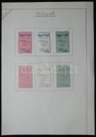 1907 Húsipari kiállítás, Budapest 6 db levélzáró (ritka)