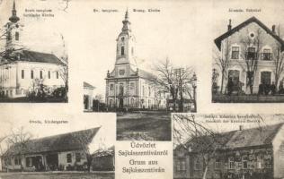 Sajkásszentiván with kindergarten, railway station and the shop of Krisztina Berleth