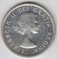 Kanada 1961. 1$ Ag "Indián kenu" T:2/2-
Canada 1961. 1 Dollar Ag "Canoe" C:XF/VF