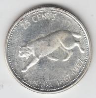 Kanada 1967. 25c Ag T:2
Canada 1967. 25 cents Ag C:XF
