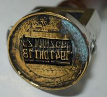 cca 1930 Dátumbélyegző / 
Date stamp, 13cm