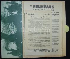 1985 Dokumentumok 1945-ből, fakszimile röpiratok, újságok, összesen 10 db