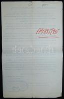 1937 Magyar Cserkész Szövetségnek küldött belügy minisztériumi körrendelet