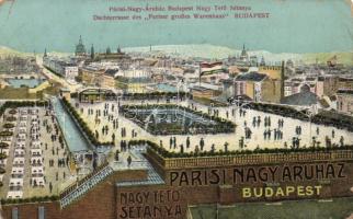 Budapest VI. Párisi Nagy Áruház tetősétánya