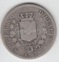 Olaszország 1867BN 1L Ag "II. Viktor Emánuel" T:3,3-
Italy 1867BN 1 Lira Ag "Victor E...