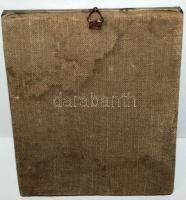 1867 Orosz ikon ezüst (Ag) és réz borításban, fém keretben, 875/1000 (84 zolotniki) tisztaságjelzéss...