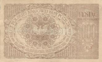 Lengyelország 1919. 1000M + 1920. 5000M T:II,III
Poland 1919. 1000 Marek + 1920. 5000 Marek C:XF,F