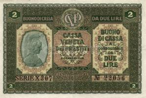 Olaszország/Velence/osztrák-magyar megszállás 1918. 1L + 2L + 1943. 5L + 1944 5L T:III
Italy/Venice/...