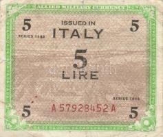 Olaszország/Velence/osztrák-magyar megszállás 1918. 1L + 2L + 1943. 5L + 1944 5L T:III
Italy/Venice/...