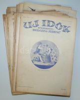 cca 1930-1940 40db képes magazin, az Új Idők és a Magyar Nők Lapja számai