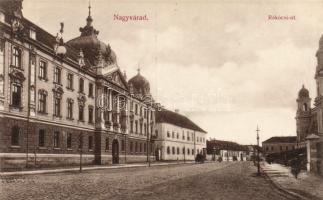 Nagyvárad Rákóczi street, palace of finance