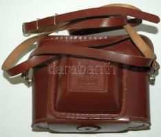 Lomo Smena 8M fényképezőgép T-43 f4/40 objektívvel 35mm-es rollfilmhez tokkal, eredeti dobozában, or...