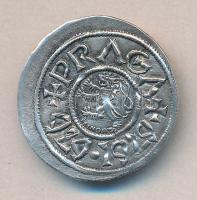 Bohémia középkori Dénár utánveret T:2 bohemia medieval denarius restrike C:XF