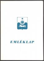 1976 Ternmészet egysége Találkozó Gyöngyös. Emléklap magyar tudósok aláírásával. Csányi Vilmos, Marx...