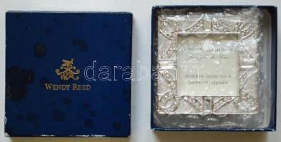 Wendy Reed Designed képkeret, Swarovski kristállyal és platinázott kerettel/
Photo frame platinum ba...