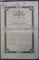 1881. Járadékkölcsön 1000Ft-ról aranyban, négyféle nyelven (2x)