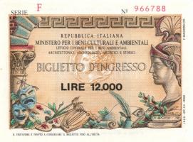 Olaszország vegyes 5db klf bankjegy T:vegyes
Italy 5 pieces of various paper money T:mixed