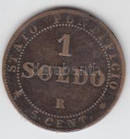Olasz Államok / Vatikán 1867R 1S Cu "IX. Piusz Pápa" T:3
Italian States / Papal States 186...