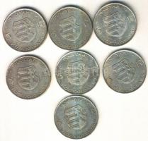 1947. 5Ft Ag "Kossuth" (6x) T:2-,3