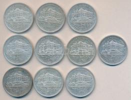 1992. 200Ft Ag "MNB" (10x) T:2