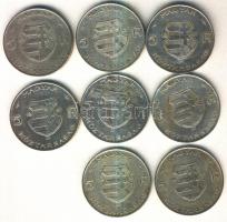 1947. 5Ft Ag "Kossuth" (8x) T:3