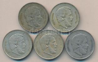 1947. 5Ft Ag "Kossuth" (5x) T:3