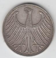 NSZK 1951F 5M Ag T:3
GFR 1951F 5 Mark Ag C:F