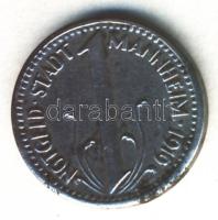 Német Birodalom / Weimari Köztársaság / Mannheim 1919. 10Pf szükségpénz T:2- German Empire / Mannheim 1919. 10 Pfennig emergency coin C:VF